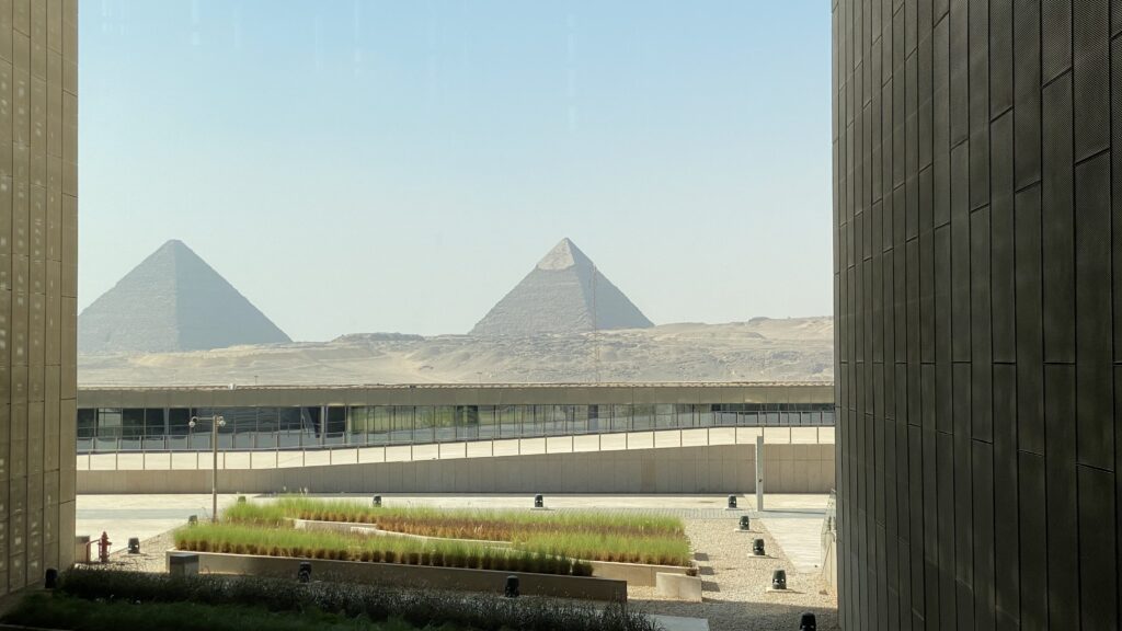 Photo of the Giza Pyramids by Abigail L